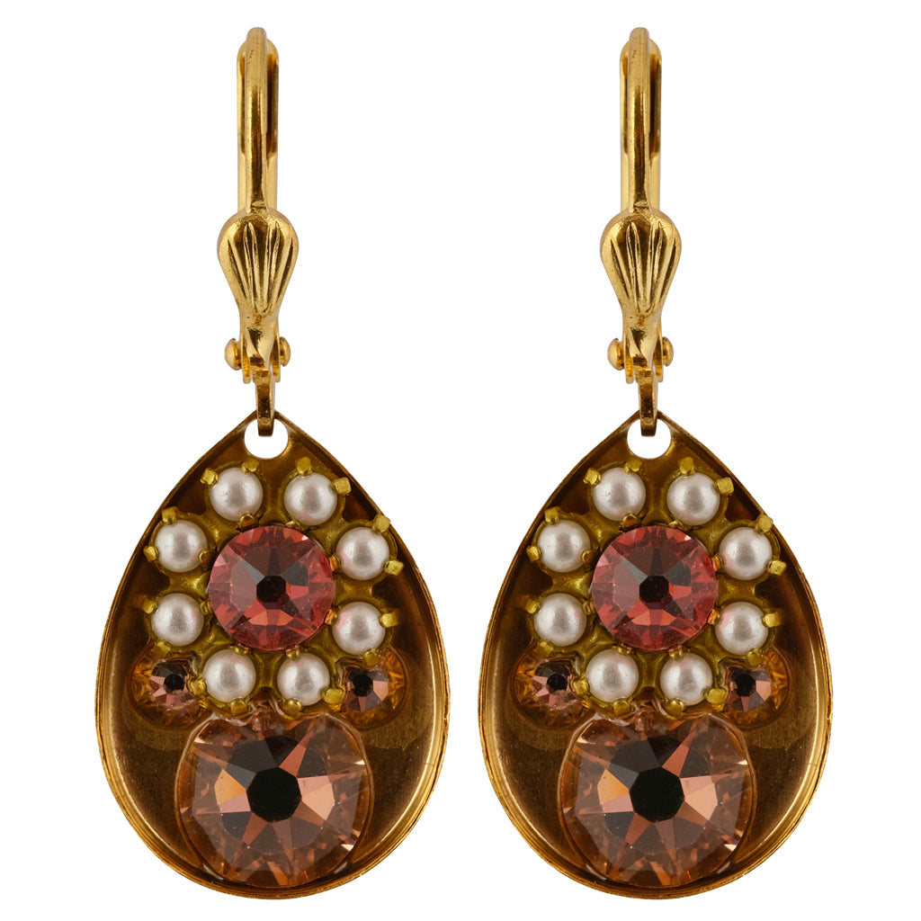 Clara Beau Jewelry Drop Earrings, Gold Plated