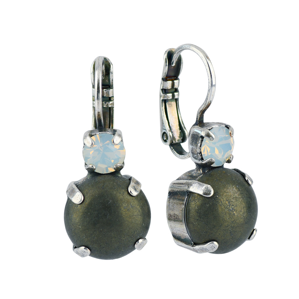 Mariana Jewelry "French Silk" Round Drop Earrings, Silver Plated 1037 126