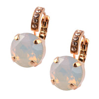 Mariana Jewelry Kalahari Round Drop Earrings, Rose Gold Plated 1056 1078