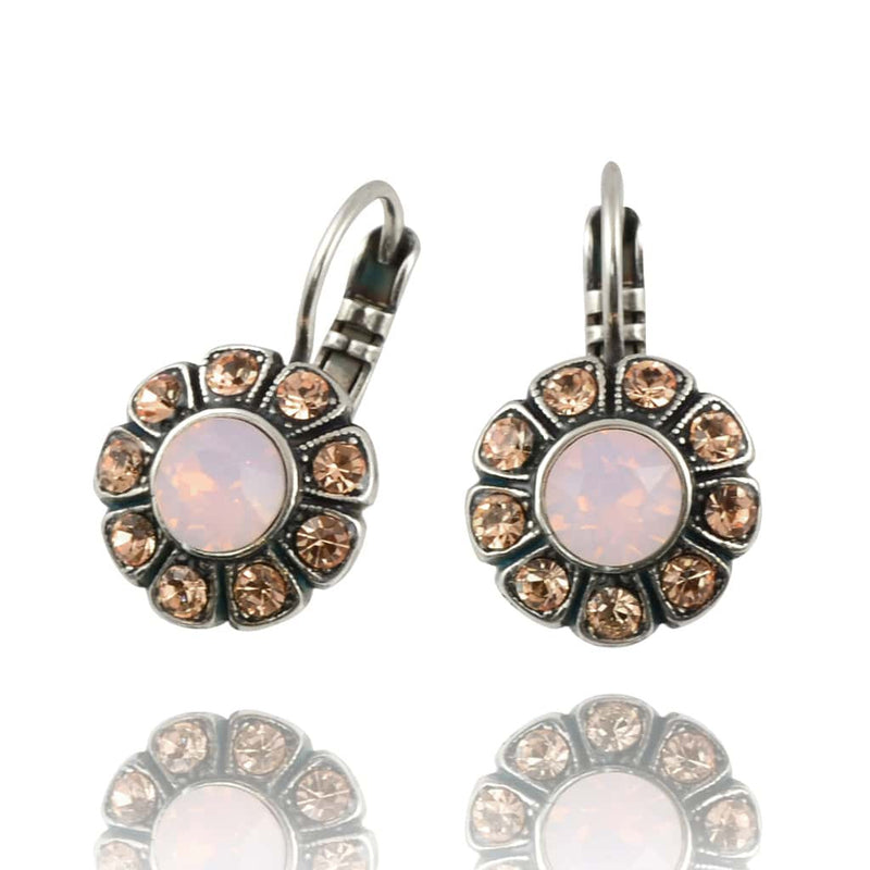 Mariana Jewelry Tiara Day Silver Plated Daisy Drop Earrings 1131 2333