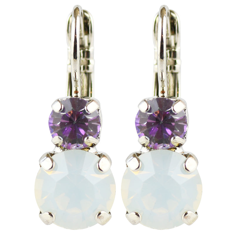 Mariana Jewelry Ice Queen Earrings, Rhodium Plated with Crystal