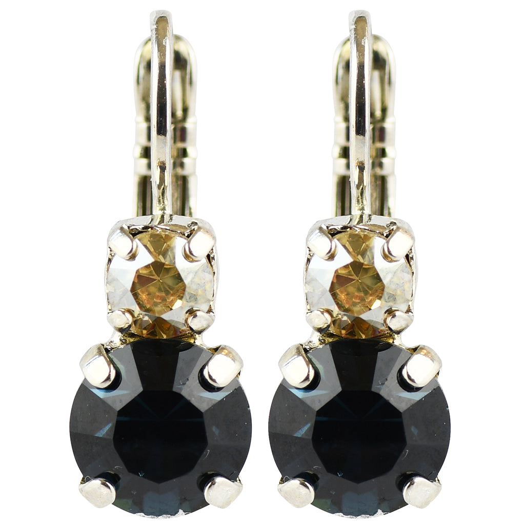 Mariana Jewelry Fairytale Earrings, Rhodium Plated with Crystal