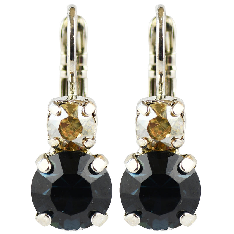 Mariana Jewelry Fairytale Earrings, Rhodium Plated with Crystal