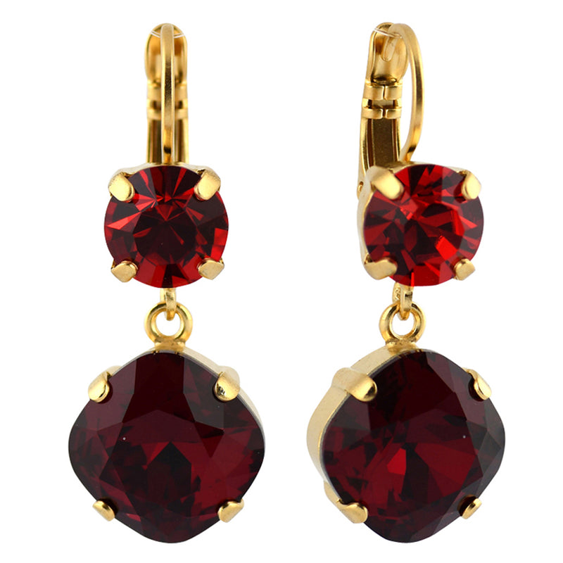 Mariana Jewelry Firefly Earrings, Gold Plated with crystal, Nature Collection MAR-E-1326_0 2140 YG6