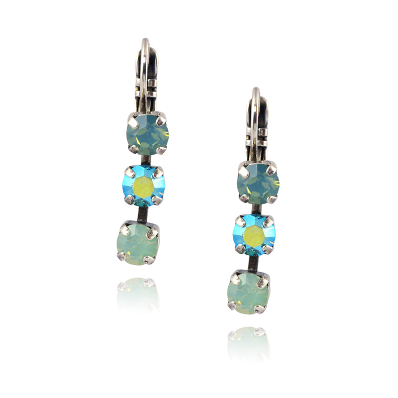 Mariana Jewelry "Athena" Petite Triple Tier Earrings, Silver Plated 1425/1 1087