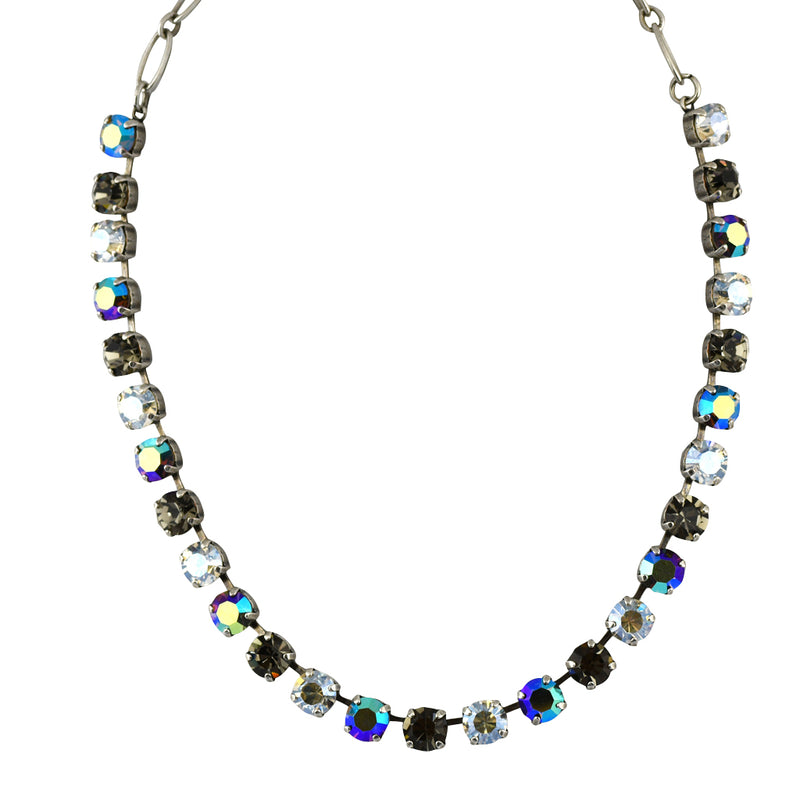 Mariana Jewelry Ice Necklace, Silver Plated with crystal, Nature Collection MAR-N-3252 512 SP