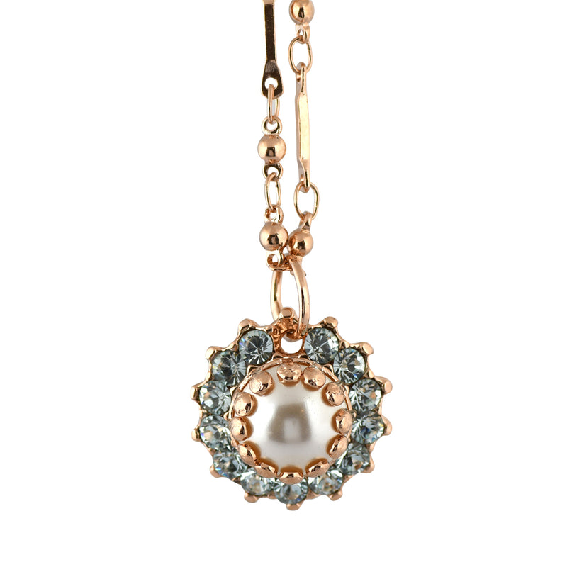 Mariana Jewelry Seashell Necklace, Rose Gold Plated with crystal, Nature Collection MAR-N-5163 39361 RG