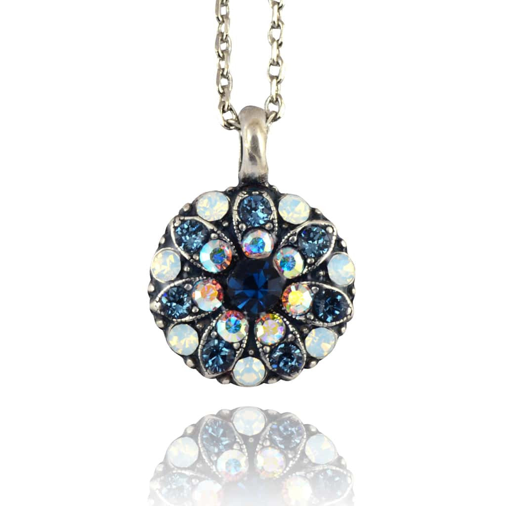 Mariana Jewelry Mood Indigo Silver Plated Star of David Pendant Necklace 5212_1 1069