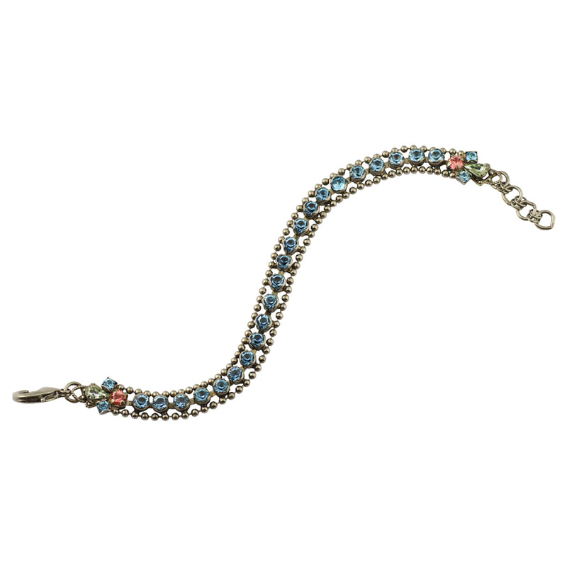 Sorrelli Vivid Horizons Antique Silver Plated Nerine Bracelet