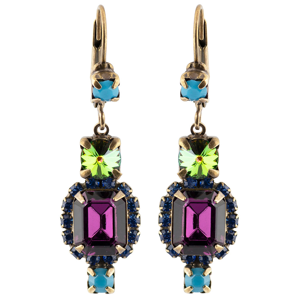 Sorrelli Southwest Brights Antique Gold Plated Classic Drop Earring